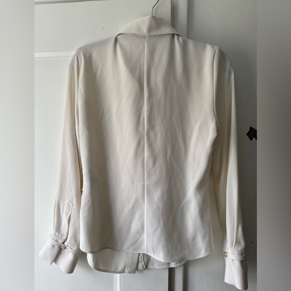 Zara White Button Down Shirt - Picture 4 of 6